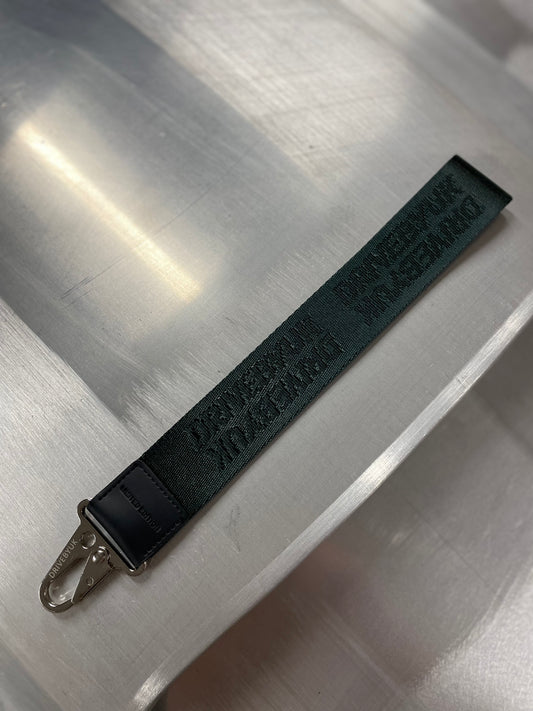 British Green Lux Racing Lanyard